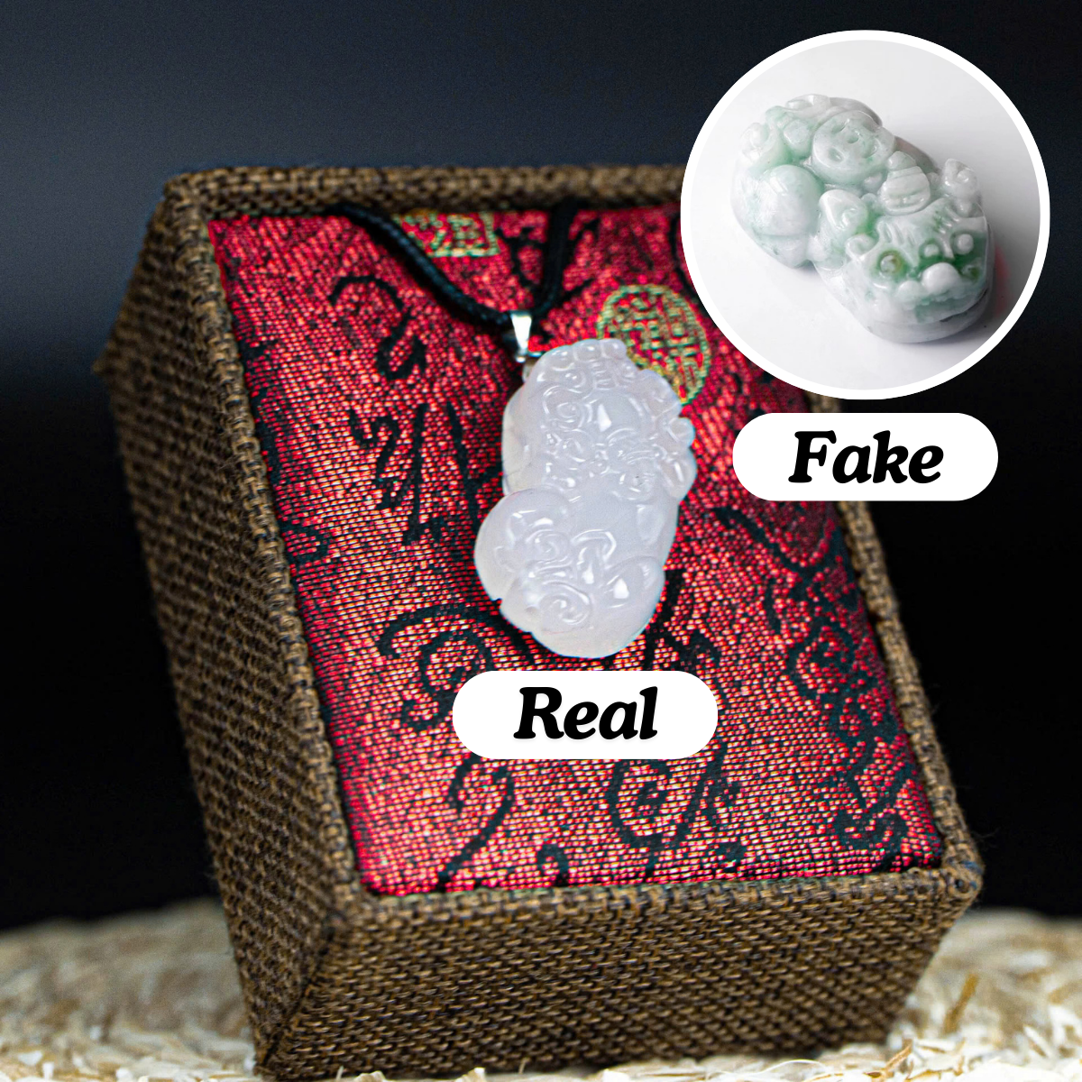 Lucky Pixiu Stone - White