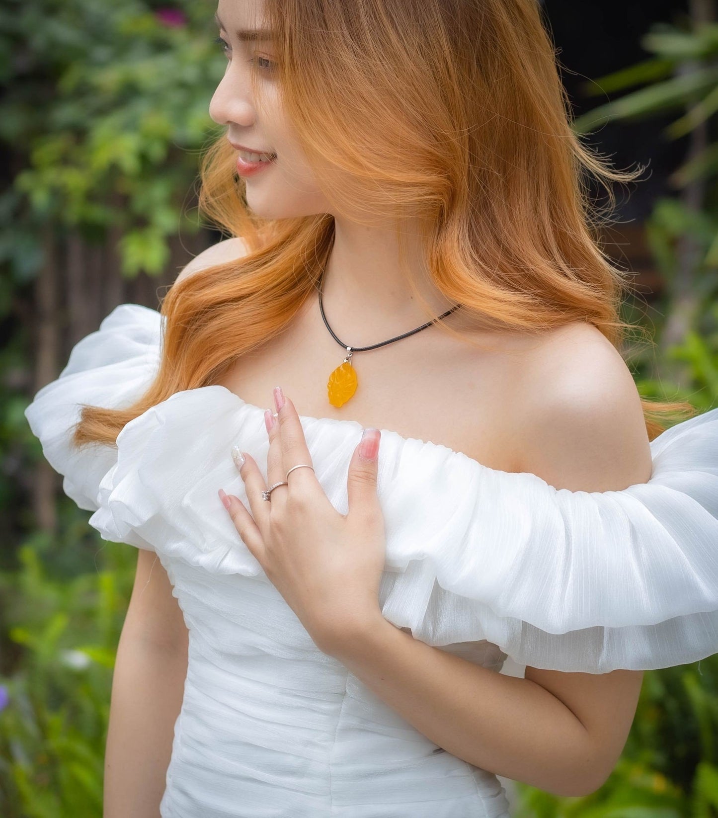 Lucky Fox Queen Stone - Yellow
